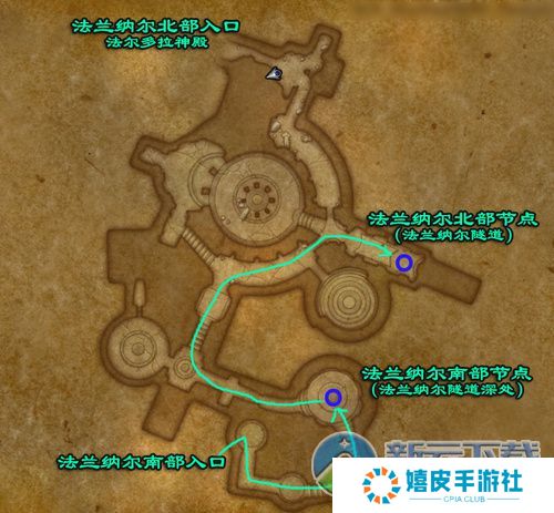 魔兽世界7.0全力以赴任务 月落魔网节点方位图 亮晶晶成就