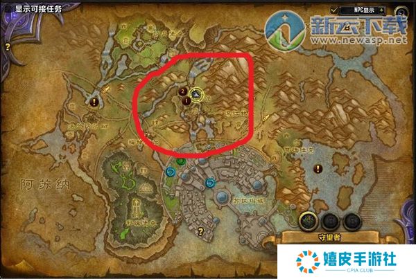 魔兽世界7.0钓鱼点位置分布图 稀有鱼分布大全