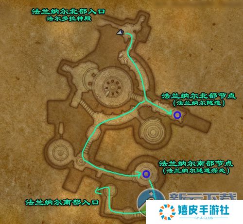 魔兽世界7.0全力以赴任务 月落魔网节点方位图 亮晶晶成就