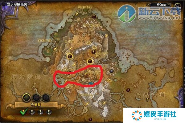 魔兽世界7.0钓鱼点位置分布图 稀有鱼分布大全