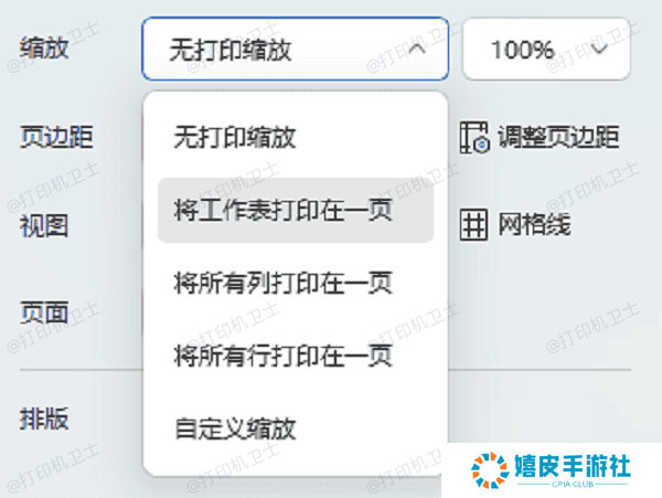 调整Excel页面设置
