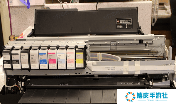 检查墨盒或色带