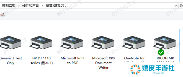确保打印机已连接并正常工作